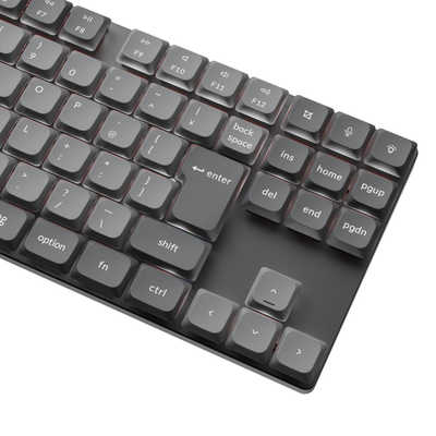 キークロン キーボード K1 Max White LED(赤軸) ［有線・ワイヤレス