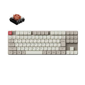 �L�[�N���� �L�[�{�[�h K1 Max White LED(�É��Ԏ��E���{��z��) �m�L���E���C�����X / Bluetooth�EUSB�n ���g���J���[ K1M-K6Z-JIS