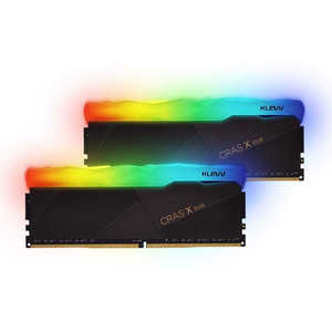 ESSENCORE デスクトップPC用ゲーミングメモリ PC4-28800 DDR4 3600MHz 8GB × 2枚 CRASXシリーズ SK hynix製 メモリチップ採用 RGB 288pin KLEVV KD48GU88036A18