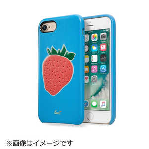 イツワ商事 iPhone 7用LAUT KITSCH フレーズ ブルー LAUTIP7KHBL