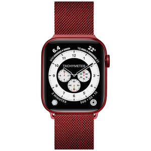 LAUT APPLE WATCH 1 2 3 4 5 6 SE 38 40MM BAND LAUT STEEL LOOP RED L_AWS_ST_R