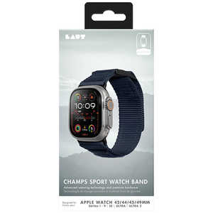 LAUT APPLE WATCH 44/45/46/49MM CHAMPS SPORT BLUE L-AWU-CS-BL ブルー L_AWU_CS_BL LAUT APPLE WATCH 44/45/46/49MM CHAMPS SPORT BLUE L-AWU-CS-BL ブルー L_AWU_CS_BL