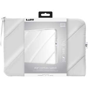 LAUT UP TO 14 LAPTOP POP COTTON SNOW Xm[ L_MB14_PC_W