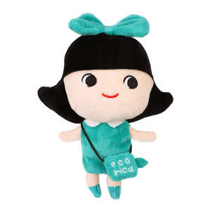 エコリカ Magmoji Wallet x ecorica ちゃん/MagSafe対応 グリーン L_MW_MSC_EC