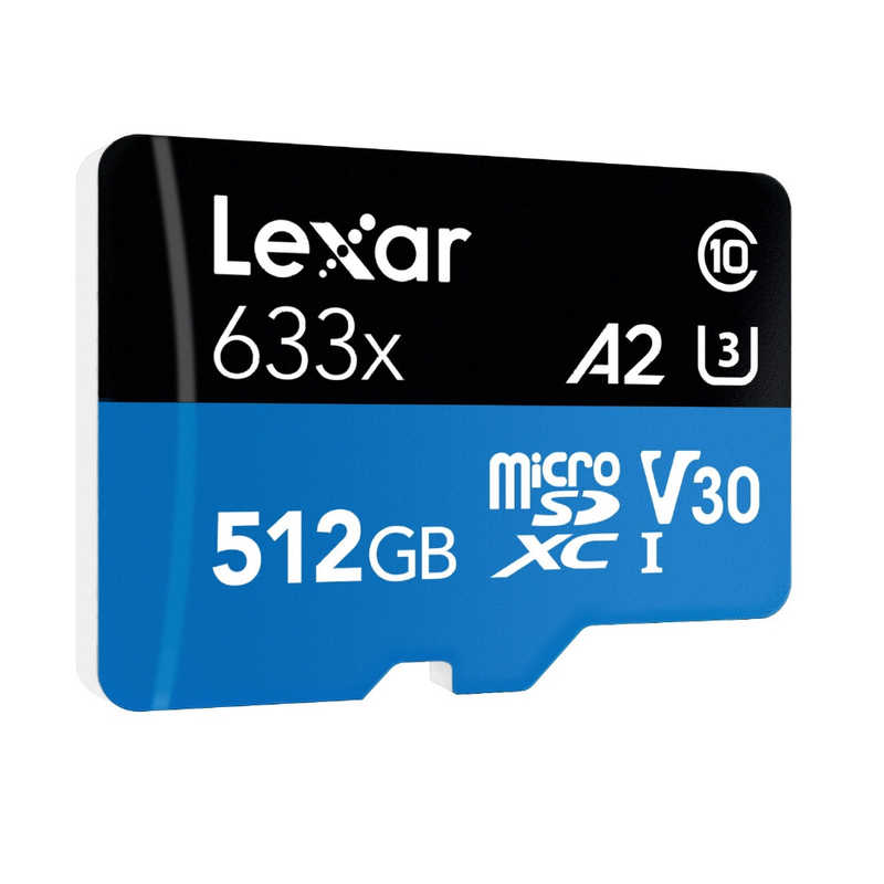 LEXAR LEXAR microSDXCカード High-Performance (Class10 /512GB) LSDMI512BBJP633A LSDMI512BBJP633A