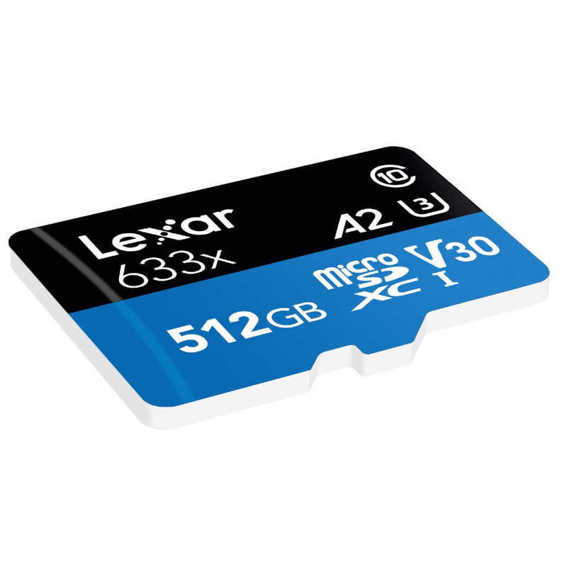 LEXAR LEXAR microSDXCカード High-Performance (Class10 /512GB) LSDMI512BBJP633A LSDMI512BBJP633A