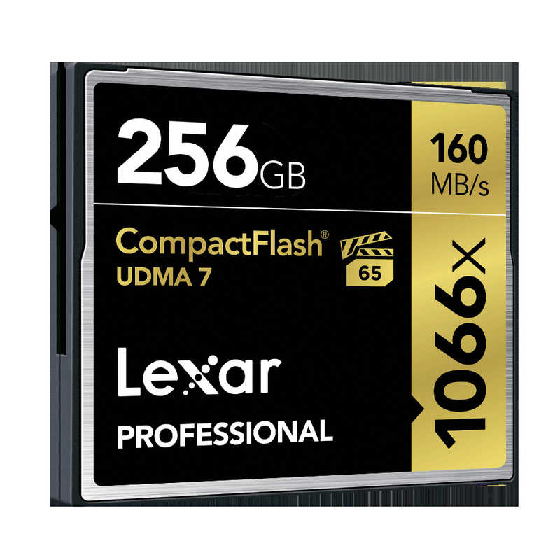LEXAR LEXAR CompactFlashカード Professional 1066x 256GB LCF256CRBAP1066 LCF256CRBAP1066