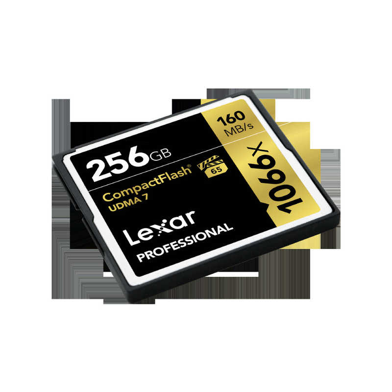LEXAR LEXAR CompactFlashカード Professional 1066x 256GB LCF256CRBAP1066 LCF256CRBAP1066