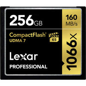 LEXAR CompactFlashカード Professional 1066x 256GB LCF256CRBAP1066