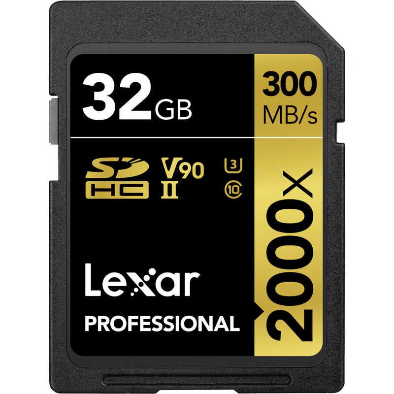 LEXAR LEXAR SDHCカード Lexar Professional LSD32GCBJP2000R [32GB /Class10] LSD32GCBJP2000R LSD32GCBJP2000R