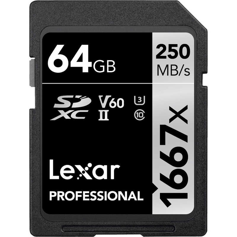 LEXAR LEXAR SDXCカード (Class10/64GB) LSD64GCBJP1667 LSD64GCBJP1667