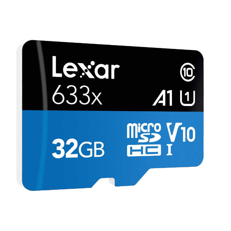 LEXAR LEXAR microSDHCカード High-Performance (Class10/32GB) LSDMI32GBB1JP633A LSDMI32GBB1JP633A