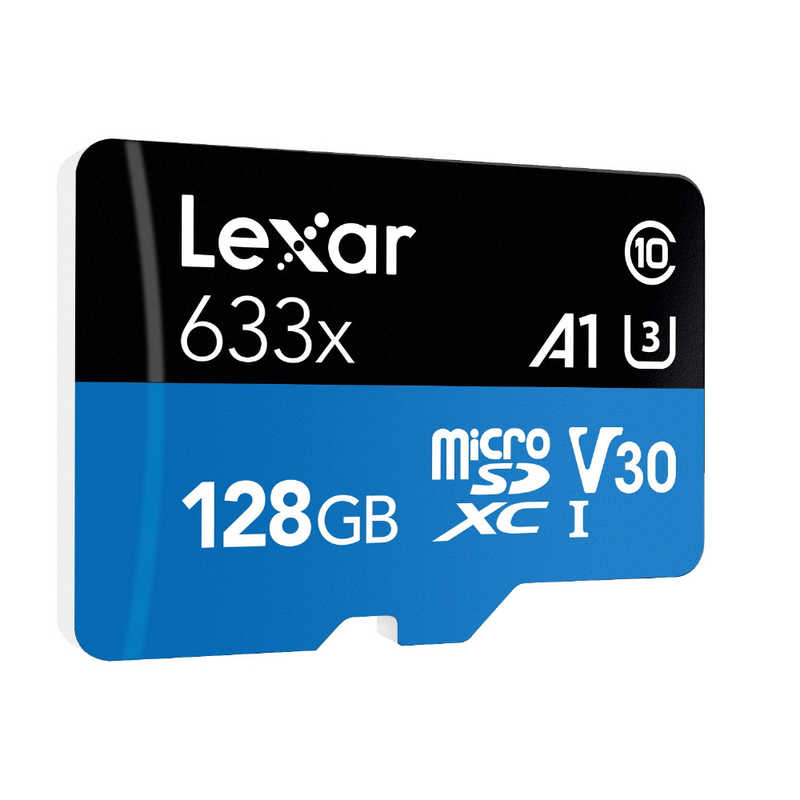 LEXAR LEXAR microSDXCカード High-Performance (Class10/128GB) LSDMI128BB1JP633A LSDMI128BB1JP633A