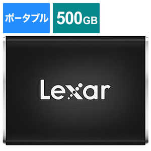 LEXAR LexarR Professional SL100 Pro ポータブル SSD ブラック LSL100P500RBJP