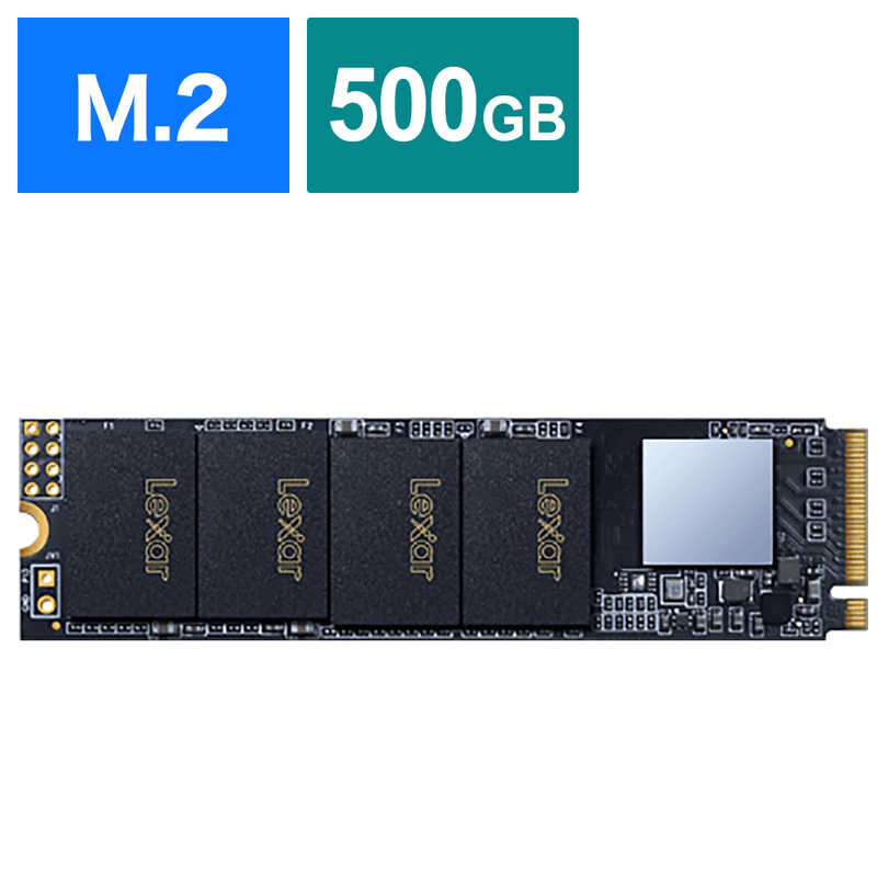 LEXAR LEXAR LexarR NM610 M.2 2280 PCIe Gen3x4 NVMe ソリッドステートドライブ  [M.2 /500GB]｢バルク品｣ LNM610-500RBJP LNM610-500RBJP