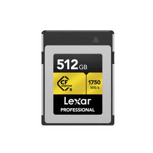 LEXAR CFexpressカード Professional CFexpress Type B (512GB) LCXEXP0512G-RNENJ