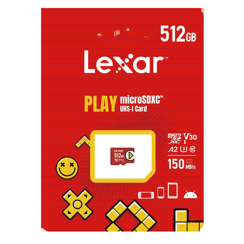 LEXAR LEXAR microSDXCカード PLAY (Class10 /512GB) LMSPLAY512G-BNNNJ LMSPLAY512G-BNNNJ