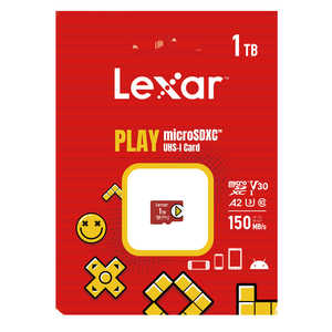 LEXAR microSDXCカード PLAY LMSPLAY001T-BNNNJ