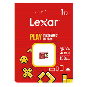 LEXAR microSDXCカード PLAY LMSPLAY001TBNNNJ