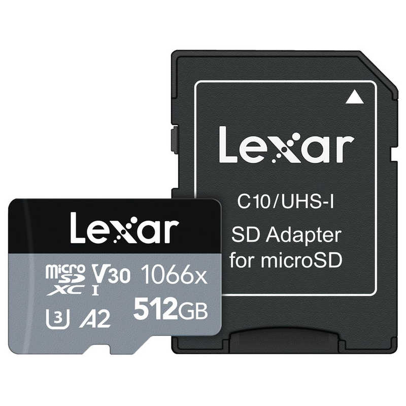 LEXAR LEXAR microSDXCカード Professional (Class10 /512GB) LMS1066512G-BNANJ LMS1066512G-BNANJ