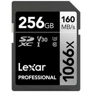 LEXAR SDXCカード Professional 1066x SILVER シリーズ(UHS-I) LSD1066256GBNNNJ