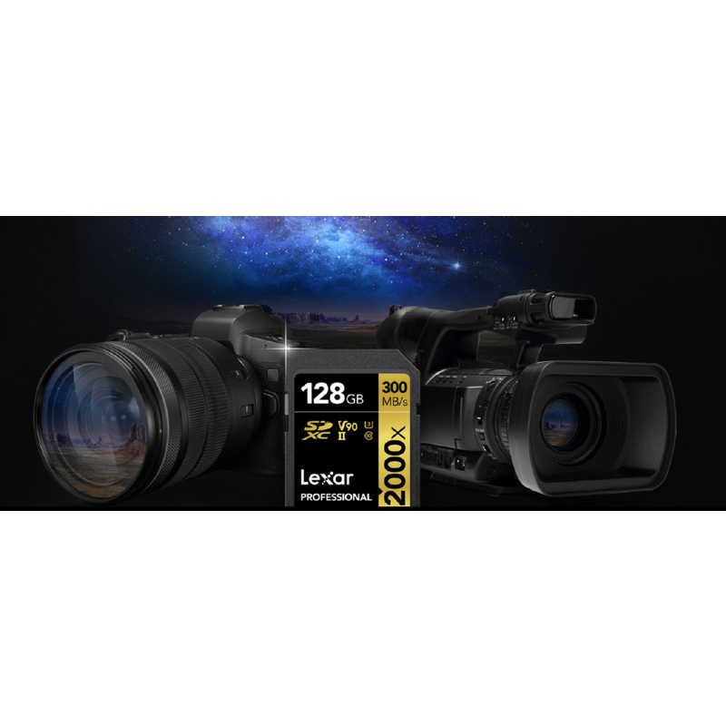 LEXAR LEXAR SDXCカード Professional 2000x (Class10 /128GB) LSD2000128G-BNNNJ LSD2000128G-BNNNJ