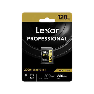 LEXAR SDXCカード Professional 2000x (Class10 /128GB) LSD2000128G