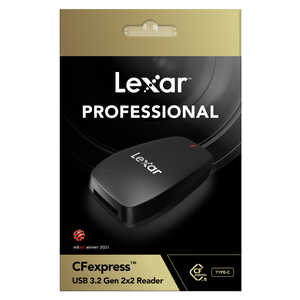 LEXAR CFexpressカードリーダー Professional CFexpress Type B LRW550U-RNBNJ