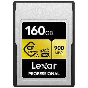 LEXAR Cfexpressカード TypeA GOLD (160GB) LCAGOLD160G-RNENJ