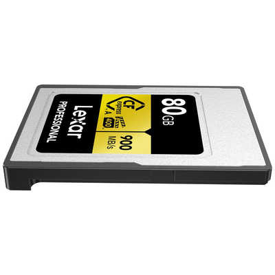 LEXAR Cfexpressカード TypeA GOLD (80GB) LCAGOLD080G-RNENJ の LEXAR Cfexpressカード TypeA GOLD (80GB) LCAGOLD080G-RNENJ の