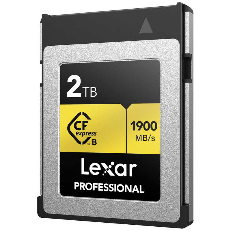 LEXAR LEXAR CFexpressカード Type-B GOLD (2TB) LCXEXPR002T-RNENJ LCXEXPR002T-RNENJ