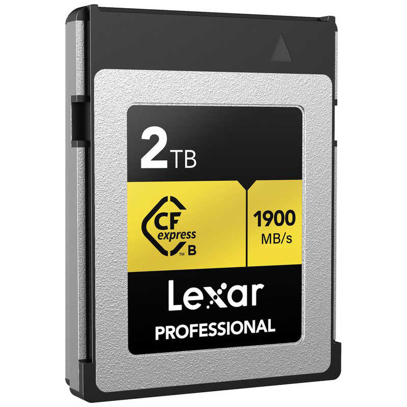 LEXAR LEXAR CFexpressカード Type-B GOLD (2TB) LCXEXPR002T-RNENJ LCXEXPR002T-RNENJ