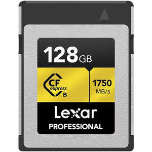 LEXAR CFexpressカード Type-B GOLD (128GB) LCXEXPR128G-RNENJ