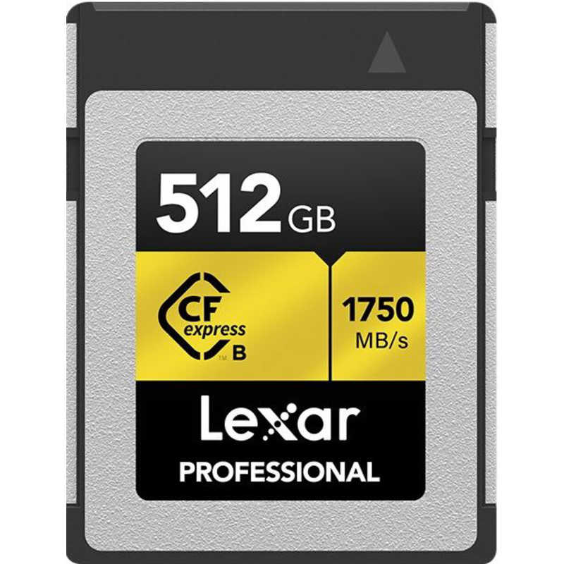 LEXAR LEXAR Lexar CFexpressカード Type-B 512GB GOLD LCXEXPR512GRNENJ LCXEXPR512GRNENJ