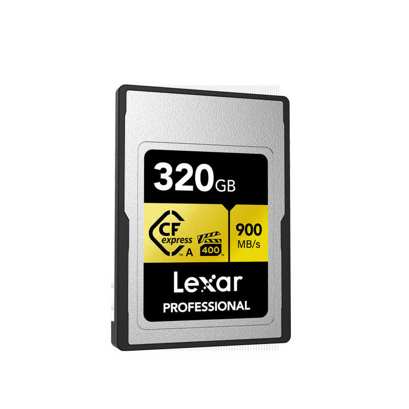 LEXAR LEXAR CFexpressカード TypeA GOLD (320GB) LCAGOLD320G-RNENJ LCAGOLD320G-RNENJ