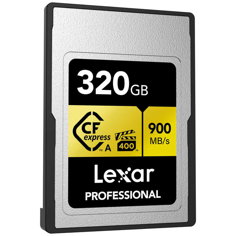 LEXAR LEXAR CFexpressカード TypeA GOLD (320GB) LCAGOLD320G-RNENJ LCAGOLD320G-RNENJ