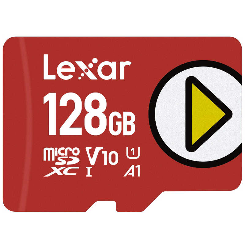LEXAR LEXAR PLAY microSDXCカード 128GB UHS-I U1 V10 A1 ［Class10 /128GB］ LMSPLAY128G-B1NNJ LMSPLAY128G-B1NNJ