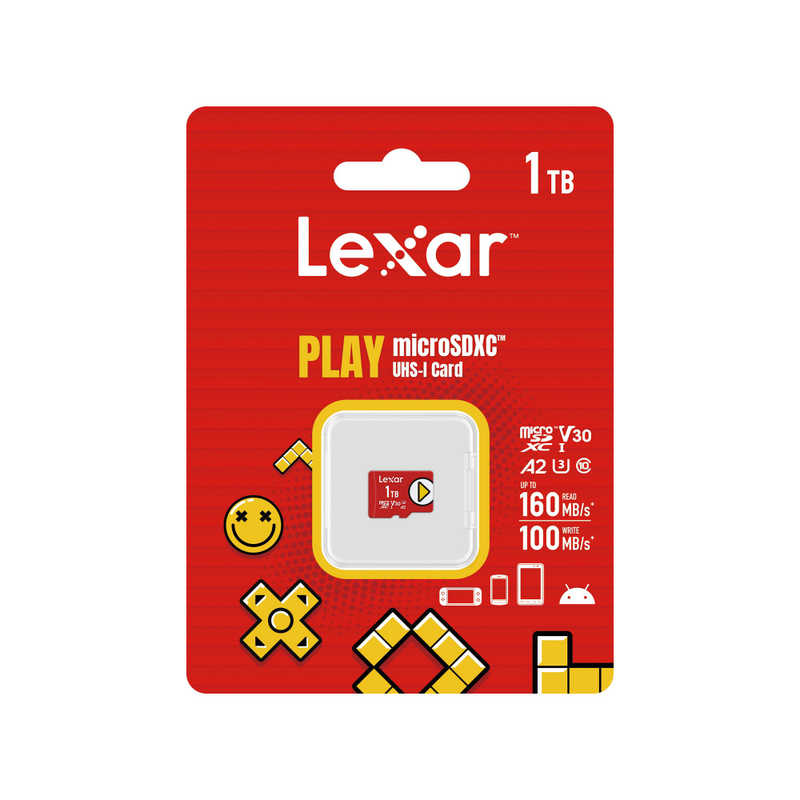 LEXAR LEXAR PLAY microSDXCカード 1TB UHS-I U3 V30 A2 ［Class10 /1TB］ LMSPLAY001T-B1NNJ LMSPLAY001T-B1NNJ
