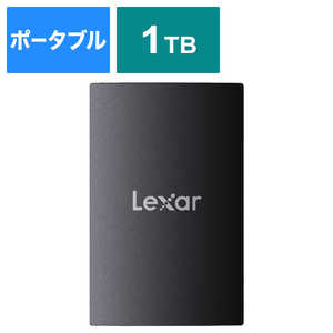 LEXAR 外付けSSD USB3.2 Gen2x2 USB-C接続［1TB /ポータブル型］ 最大読込み2000MB/s 最大書込み1800MB/s LSL500X001T-RNBNJ