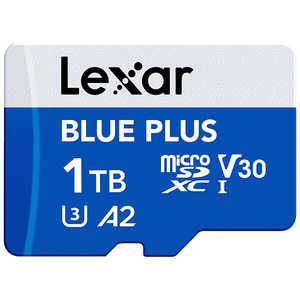 LEXAR microSDXC�J�[�h 1TB BLUE PLUS�V���[�Y V30 UHS-I U3 A2 �m1TB�n LMSBLPL001T-BNANJ