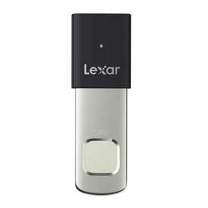 LEXAR Lexar JumpDrive Fingerprint F35 Pro 128GB USB3.2(Gen1) Type-A�Ή� �w��F�؎�USB�t���b�V�������� 400MB/s�����]�� �X���C�h�� LJDF35P128G-RNBNJ