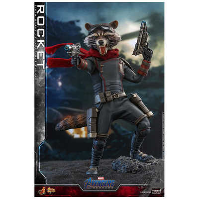 ホットトイズ 1/6 ロケット アベンジャーズ Amazon.com: Hot Toys 1:6 Rocket - Avengers: Endgame : Toys