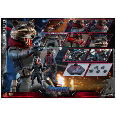 ホットトイズ 1/6 ロケット アベンジャーズ