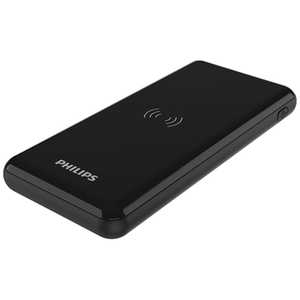 フィリップス　PHILIPS モバイルバッテリー 10000mA PDQi対応 入力2系統 ブラック ［USB Power Delivery対応 /3ポート /充電タイプ］ DLP9520C