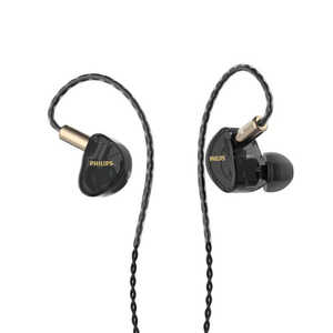 フィリップス　PHILIPS イヤホン カナル型 TAE7009 ［φ3.5mm ミニプラグ］ ブラック TAE7009BK/11