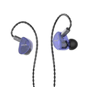 フィリップス　PHILIPS イヤホン カナル型 TAE7009 ［φ3.5mm ミニプラグ］ ブルー TAE7009BL/11