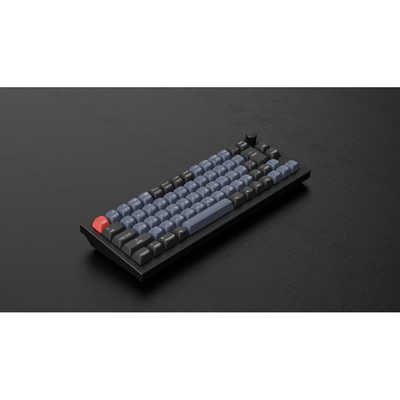 キークロン キーボード Q2(茶軸) カーボンブラック [有線 /USB-A+USB-C 