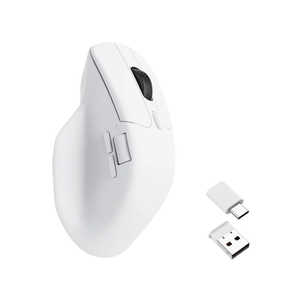キークロン マウス ［Bluetooth・2.4 Ghz・USB (Type-C＋Type-A)］ ［有線/無線(ワイヤレス) /光学式］ ホワイト M6-A3