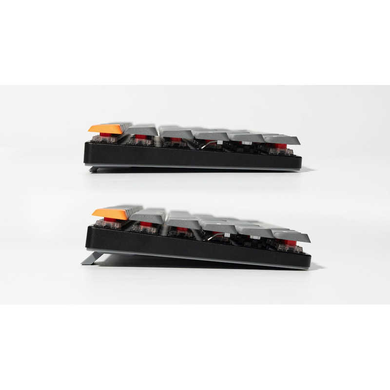 キークロン キークロン キーボード K3 Max White LEDライト(赤軸) ［有線・ワイヤレス /Bluetooth・USB (Type-C)］ ブラック K3M-A1-US K3M-A1-US