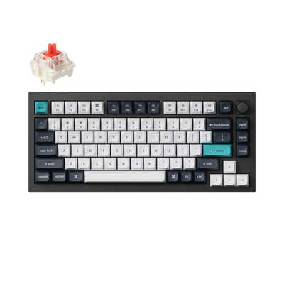 キークロン キーボード Q1 Max(赤軸・英語配列) ［有線・ワイヤレス 